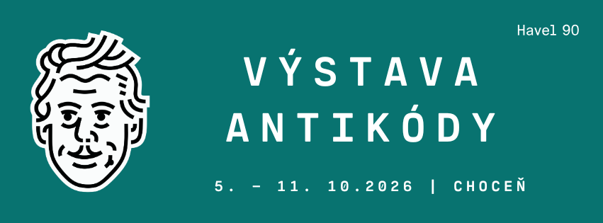 Výstava Antikódy — Havel 90, 5.–11. 10. 2026, Choceň